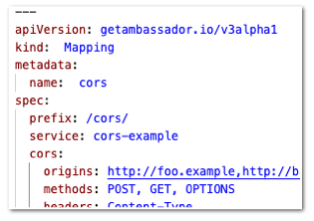 Fix support for for v2 Mappings with CORS