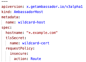AmbassadorHost or Ingress now required for TLS termination