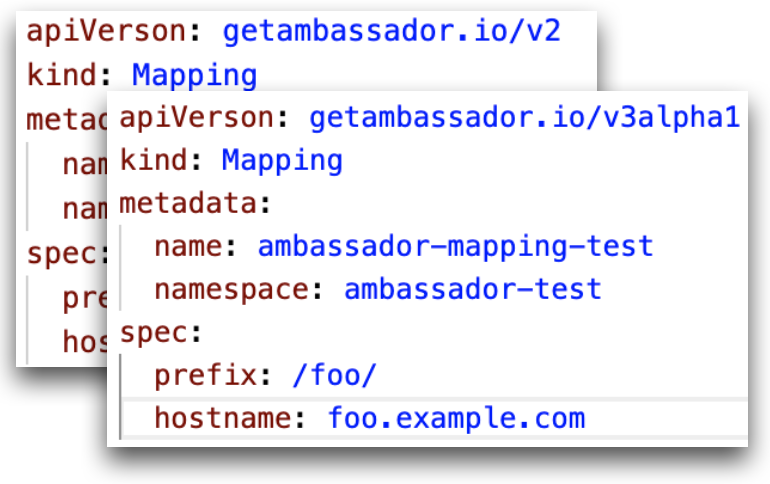 Smoother migrations with support for getambassador.io/v2 CRDs