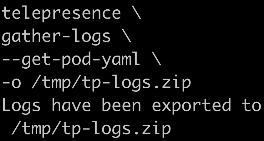 Get pod yaml with gather-logs command